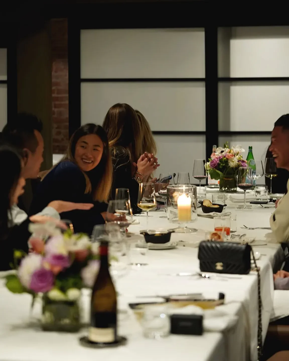 Dining experience at Alexander's Steakhouse in San Francisco with friends, fine dining