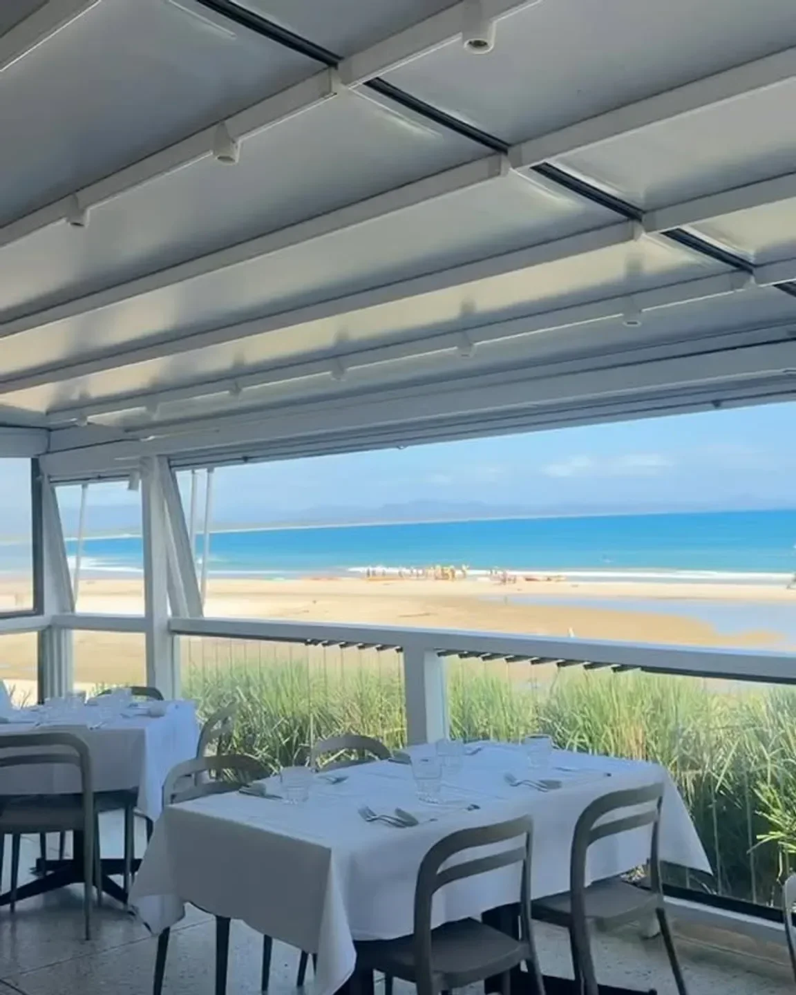 Beach Byron Bay restaurant with beach views, beautiful dining experience in Byron Bay.