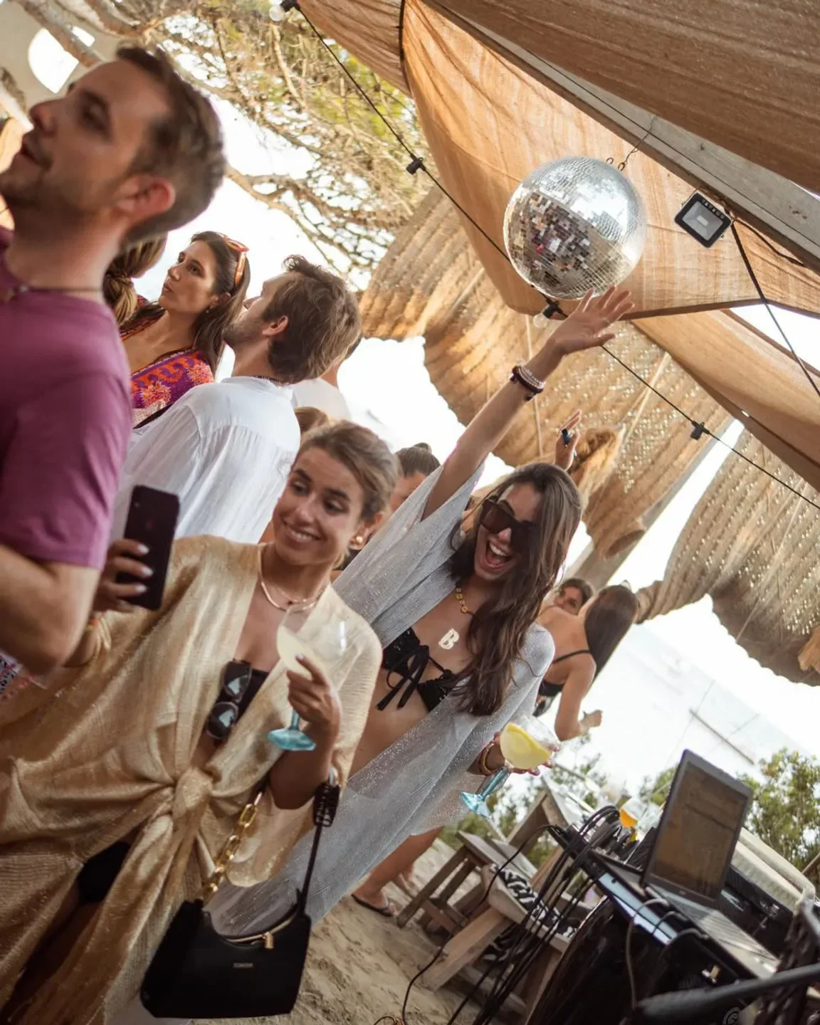 sachin and babi light blue dress Ushuaia Beach Club FAQ, Details & Upcoming Events - Ibiza - Discotech