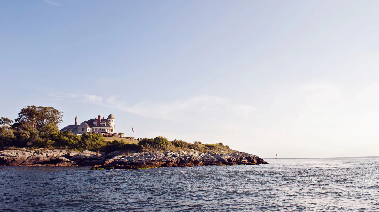Castle Hill Inn in Nantucket, coastal hotel with scenic views of the ocean
