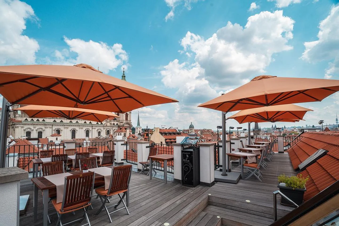 The TOP 10 Terrace Restaurant in Prague