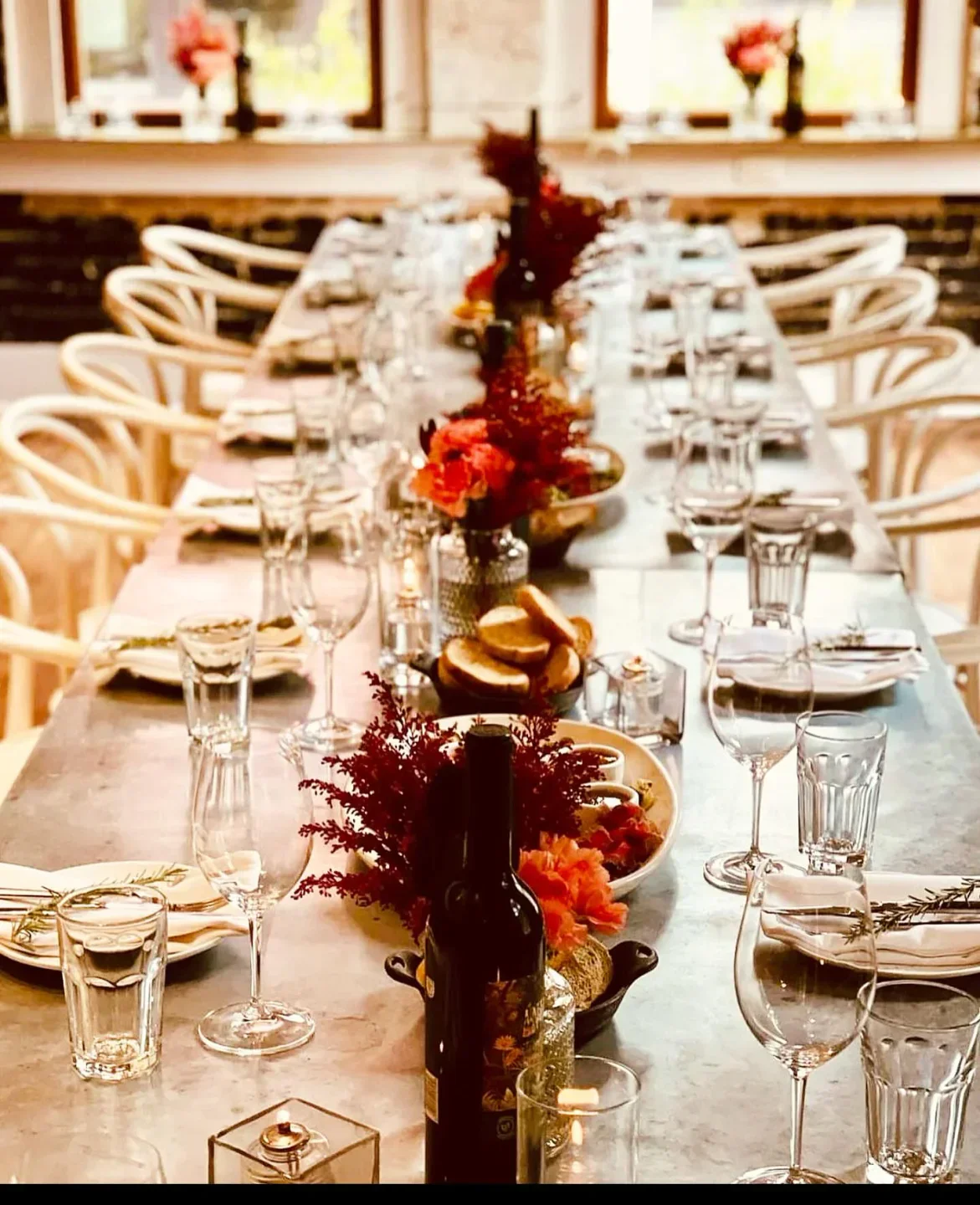 Elegant table setting at Cured in San Antonio, ready for a special dining experience.