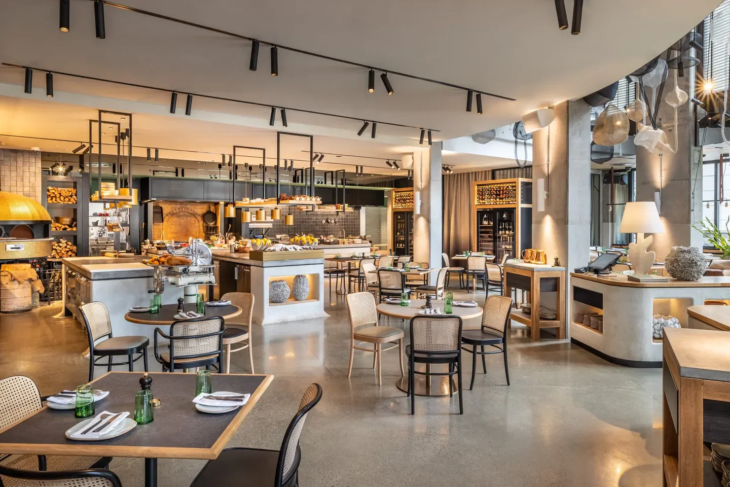 Stylish interior of Esther Restaurant in Auckland, featuring modern design and inviting atmosphere.