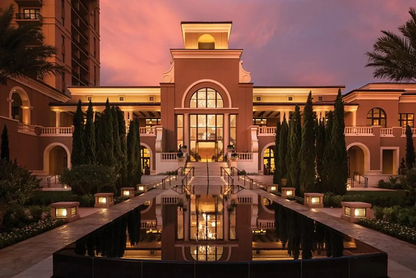 Four Seasons Resort Orlando at Walt Disney World Resort, elegant building in Orlando, Florida.