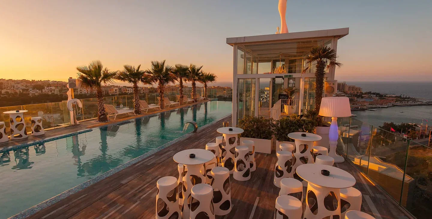 Infinity by Hugo's in Malta beach clubs official venue cover