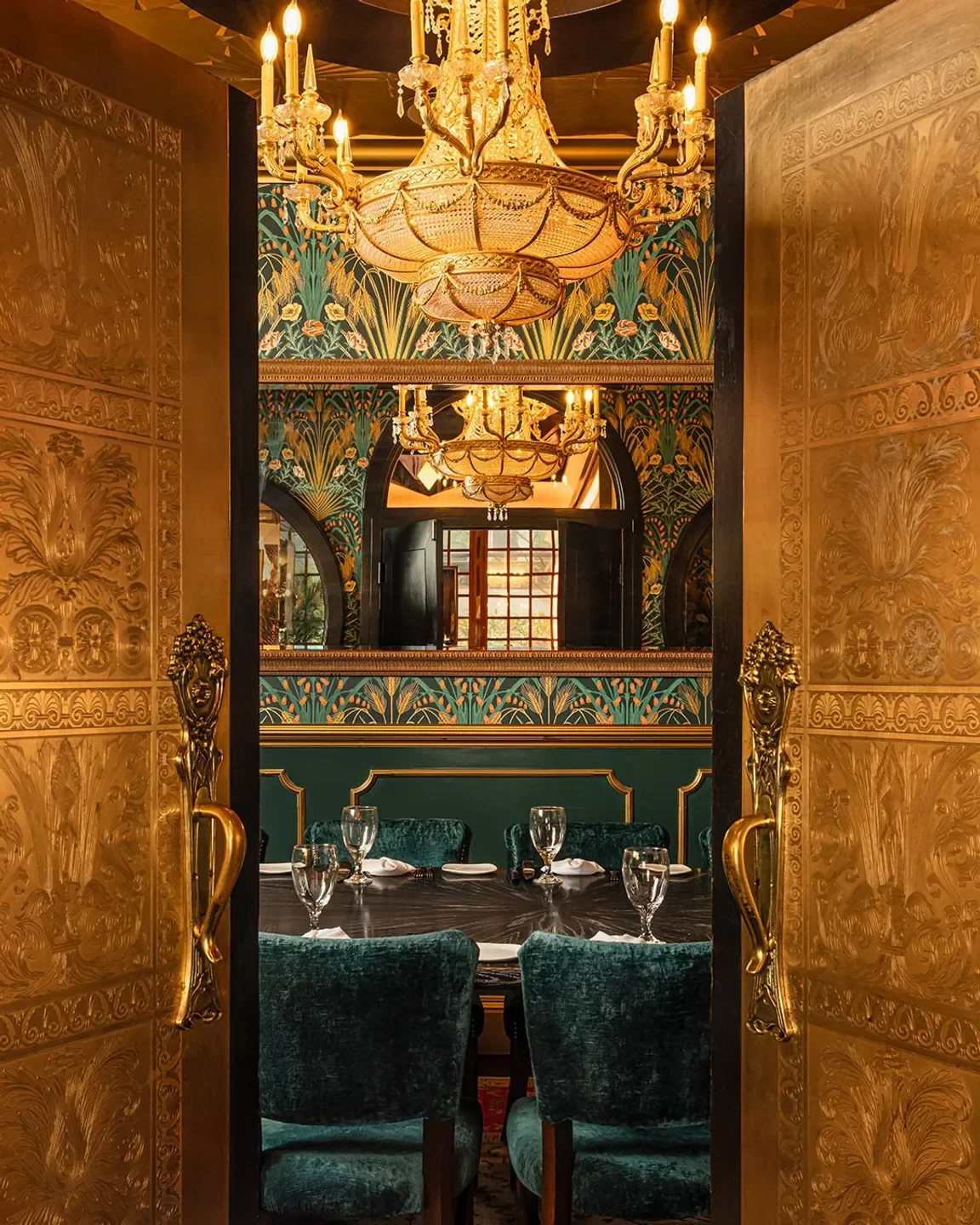 Elegant dining room at Jeff Ruby's Steakhouse - Louisville, featuring luxury decor in Louisville.
