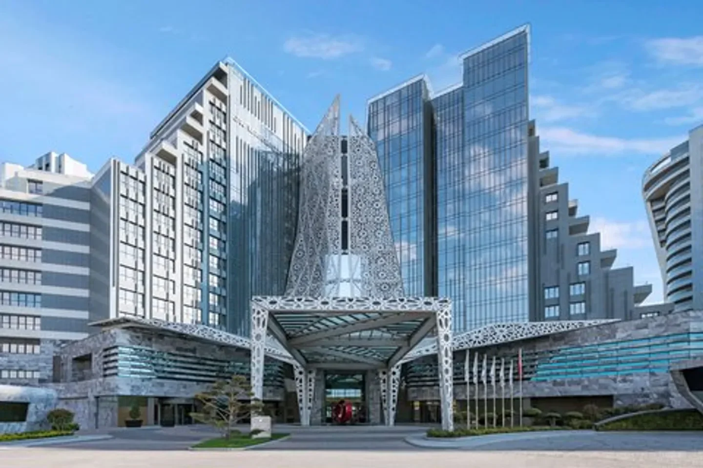 Exterior of La Vallée Spa at JW Marriott Hotel in Istanbul, Turkey