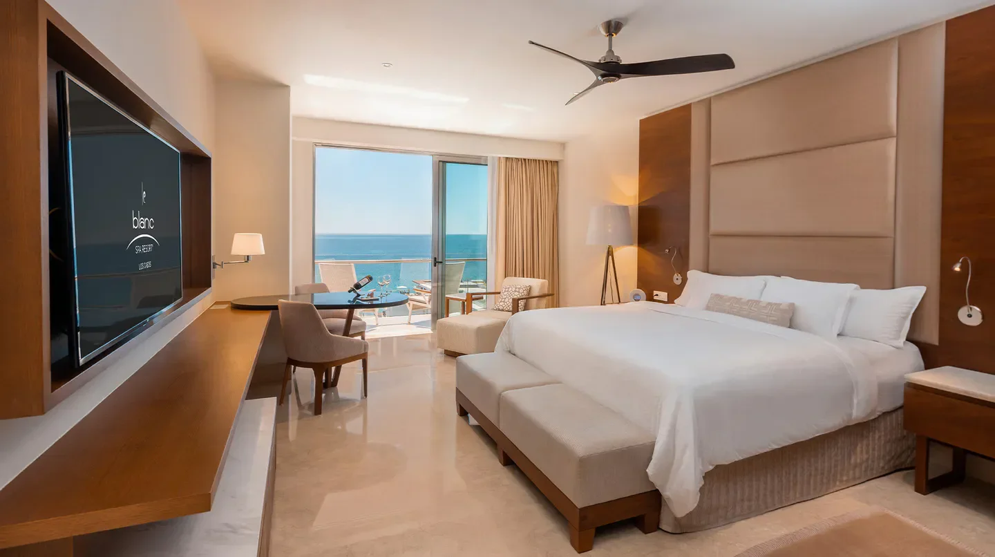 Luxury suite at Le Blanc Spa Resort Los Cabos with ocean view in Cabo San Lucas