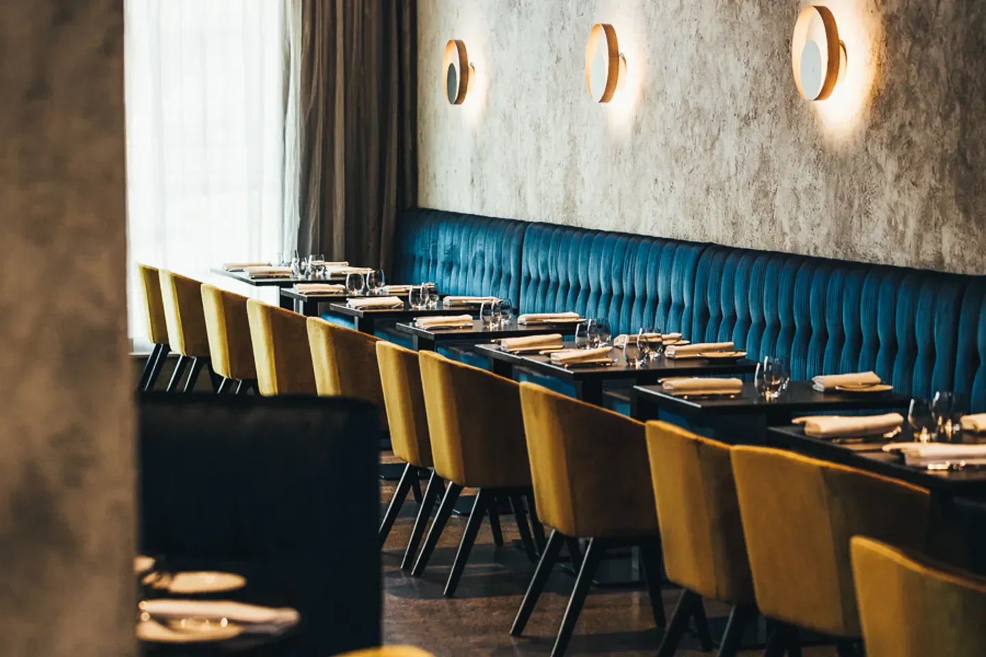 Interior of Lillius Restaurant in Auckland with elegant seating and decor.
