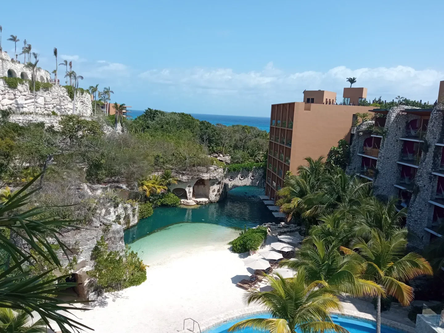 Scenic view of Muluk Spa at Hotel Xcaret Mexico in Playa del Carmen