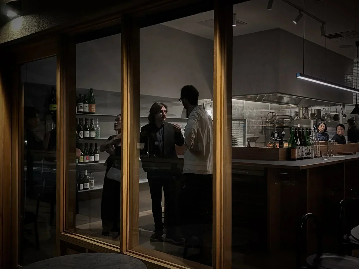 Inside Muni restaurant in McLaren Vale and Fleurieu Coast, chefs and patrons are visible.
