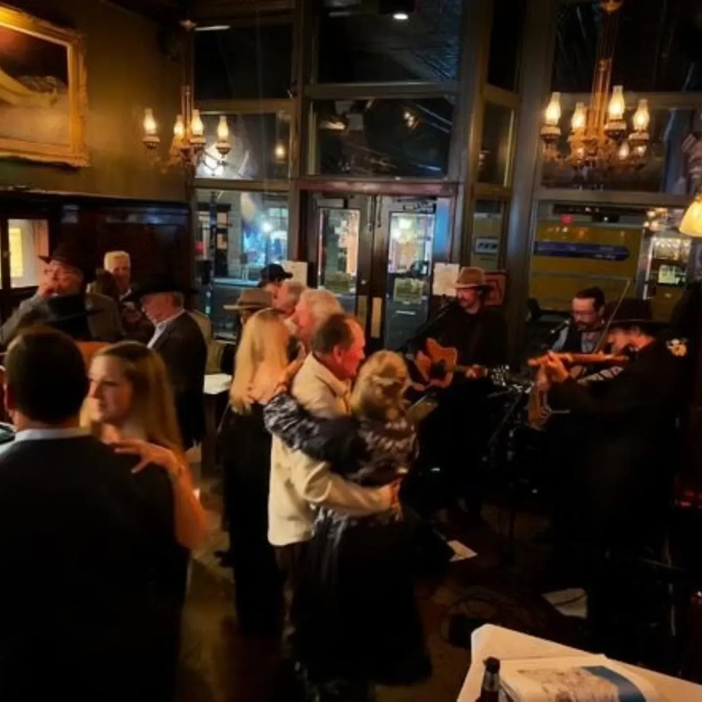 Live music and dancing at New Sheridan Chop House in Telluride, a classic restaurant
