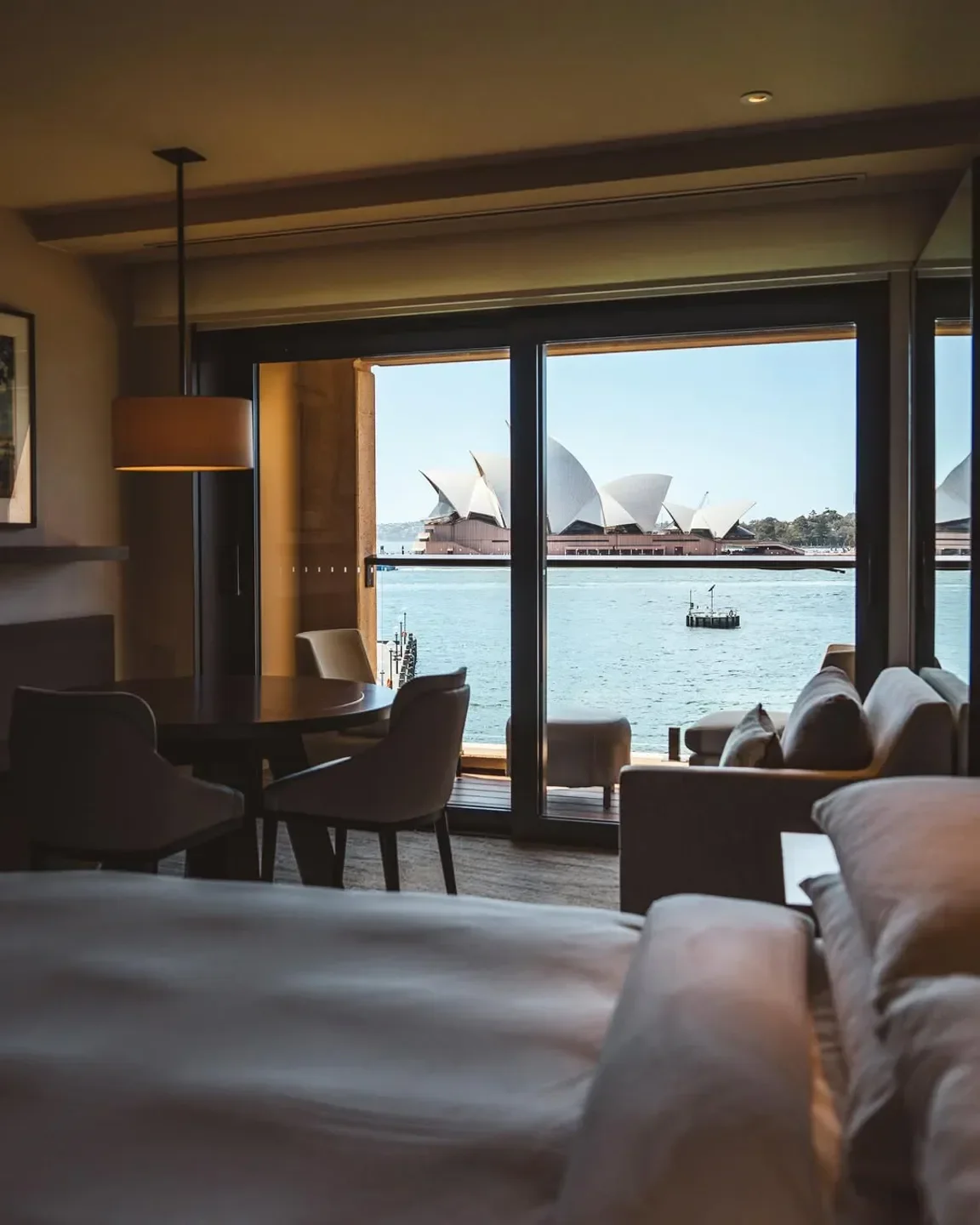 Park Hyatt Sydney room with a view of the Sydney Opera House