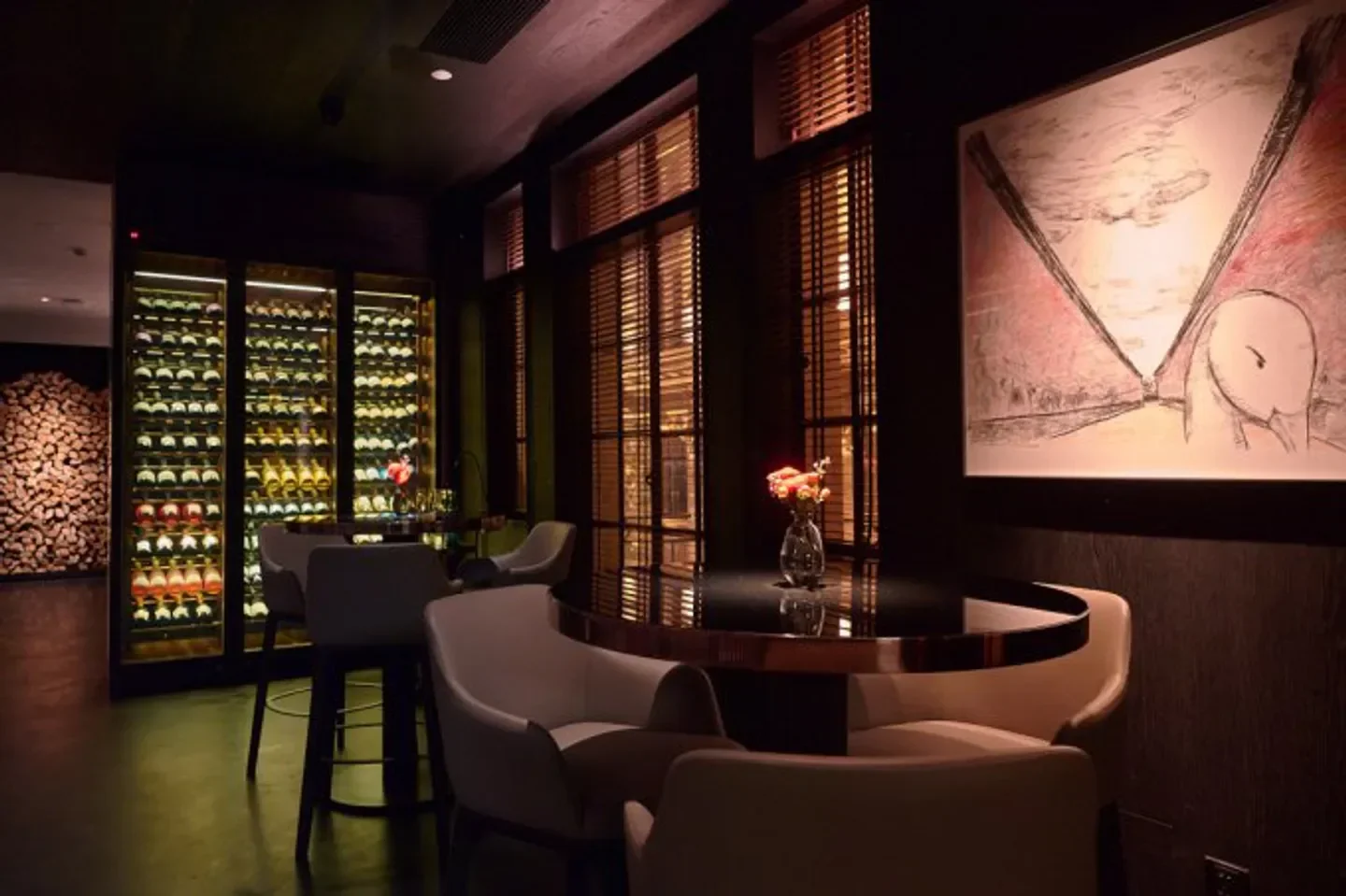 Cozy dining area at Sheng Yong Xing Huangpu (Shanghai), elegant restaurant in Shanghai.