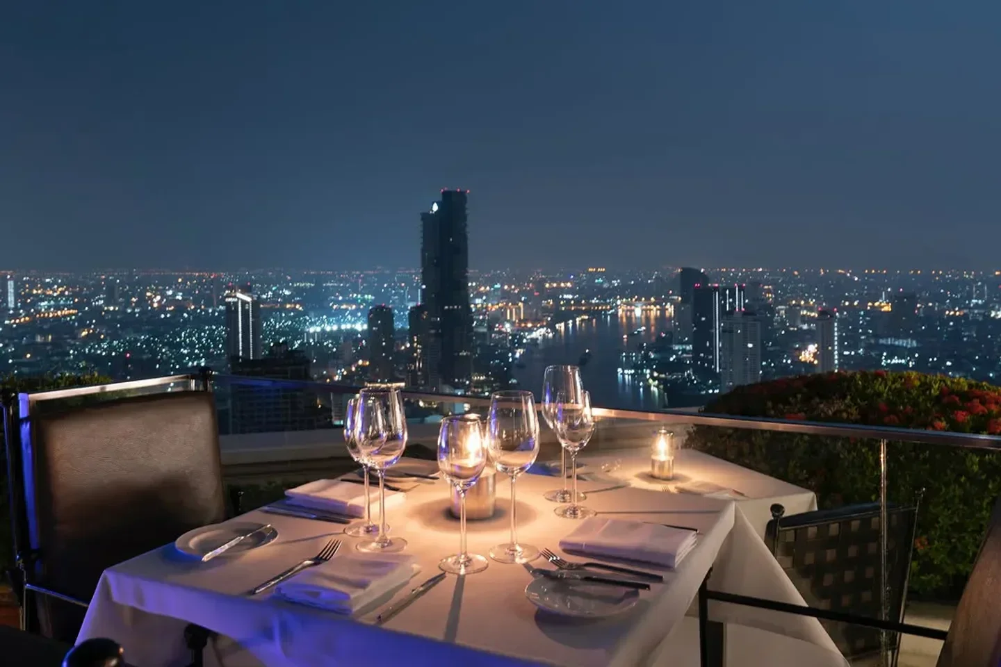 The TOP 10 With A View Restaurants in Bangkok