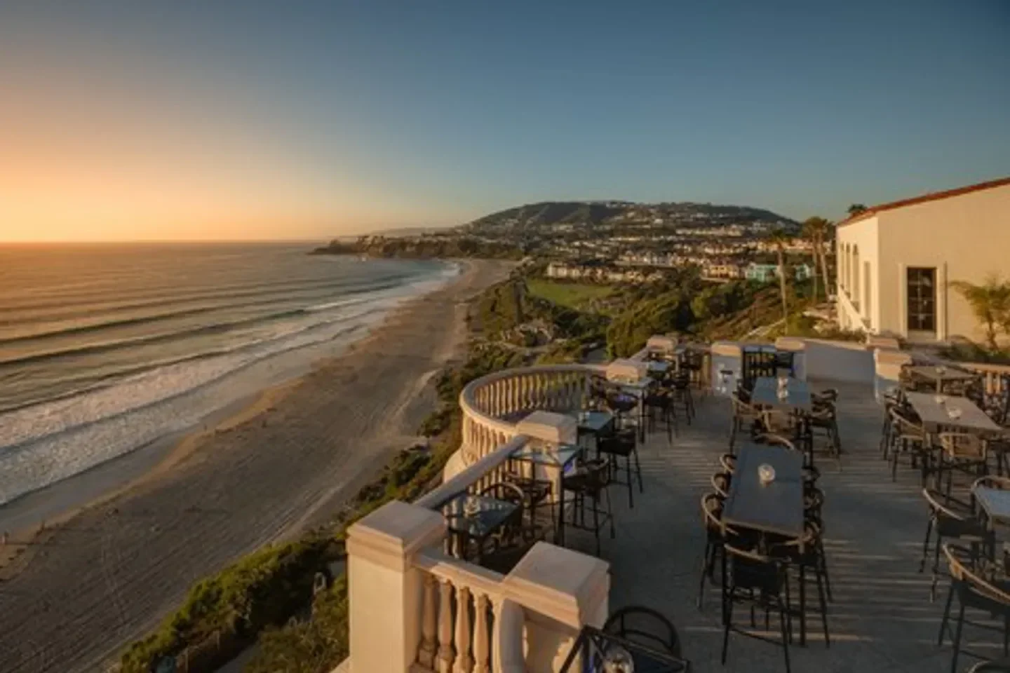 Ocean view from The Ritz-Carlton Spa, Laguna Niguel in Orange County, California