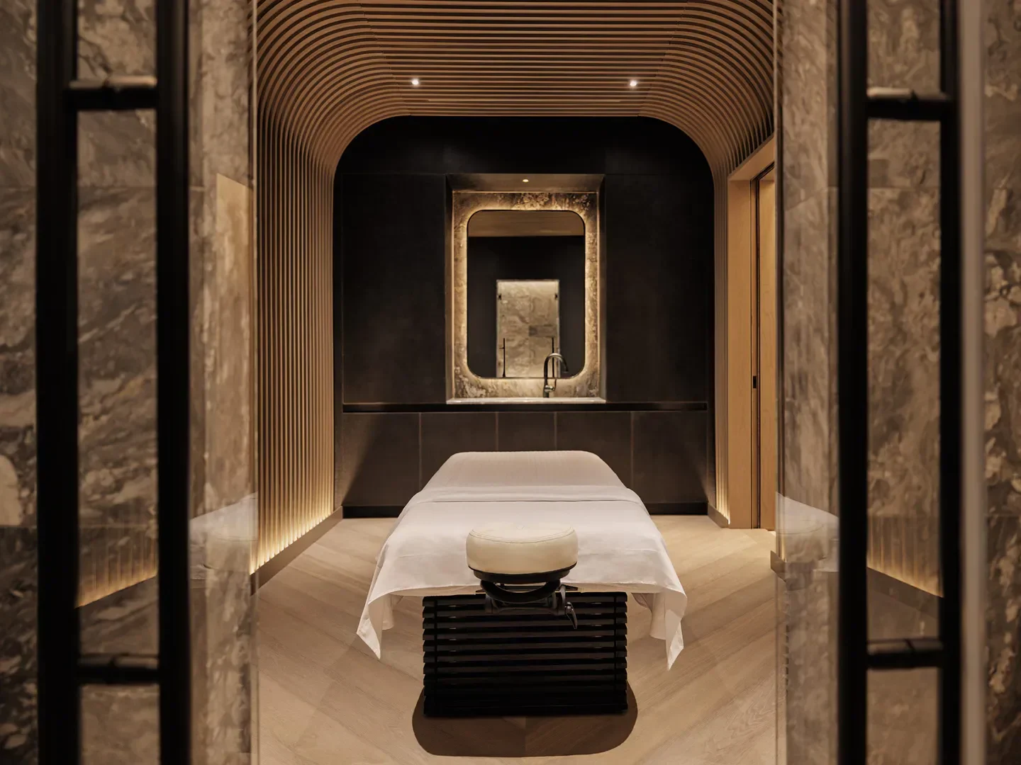 Interior of The Spa at Equinox Hotel New York, a luxurious spa retreat in New York City.
