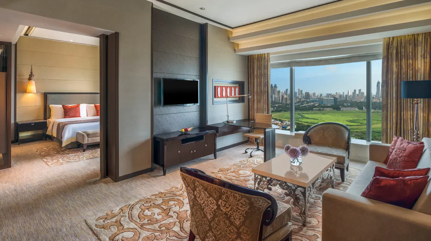 Luxury suite at The St. Regis Mumbai with city views in Mumbai