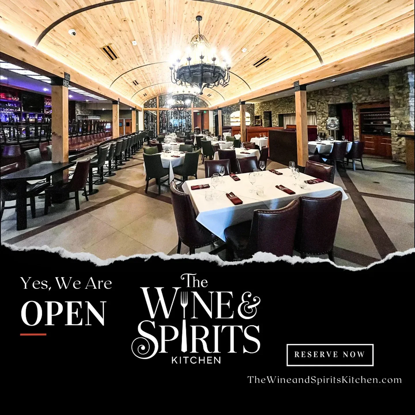 Interior of The Wine Room Kitchen & Bar in Palm Beach, elegant dining area and bar